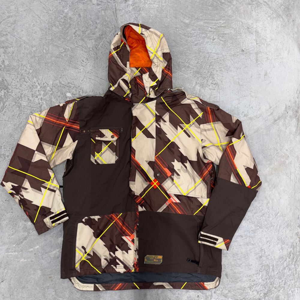 Oakley Brown & Orange Snowboard/Ski Jacket Mens Oakley Ranger Jacket MSRP $250+